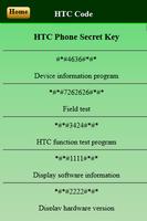Mobiles Secret Codes of HTC 截图 2