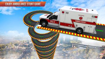 Ambulance Stunt Game ポスター