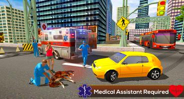 Pet Dog Rescue: Hospital Games plakat