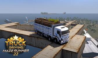 Truck Driving 22 : Maze Runner الملصق