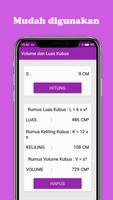 Kalkulator Luas Keliling Volum screenshot 1