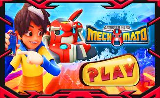 Mechamato Road Battle Game Plakat