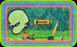 Oggi Runner Game Plakat