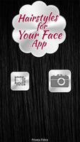 Hairstyles for Your Face App پوسٹر