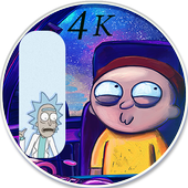 wallpaper HD  rick and morty icon