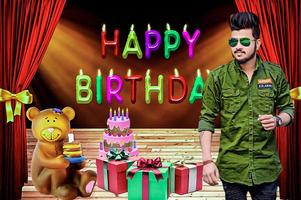 Happy Birthday Photo Frame स्क्रीनशॉट 1