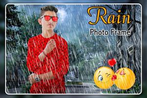 Rain Photo Frame الملصق