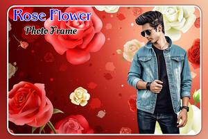 برنامه‌نما Rose Flower Photo Frame عکس از صفحه