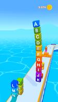 ABC Stack Run اسکرین شاٹ 1