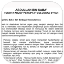 Abdulah Bin Saba Tokoh Yahudi Pencipta Agama Syiah APK