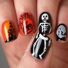Halloween Nail Art Ý tưởng biểu tượng