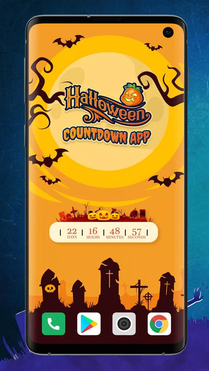 Aplikacja Odliczanie Halloween - Zegar Odliczający APK do pobrania na  Androida