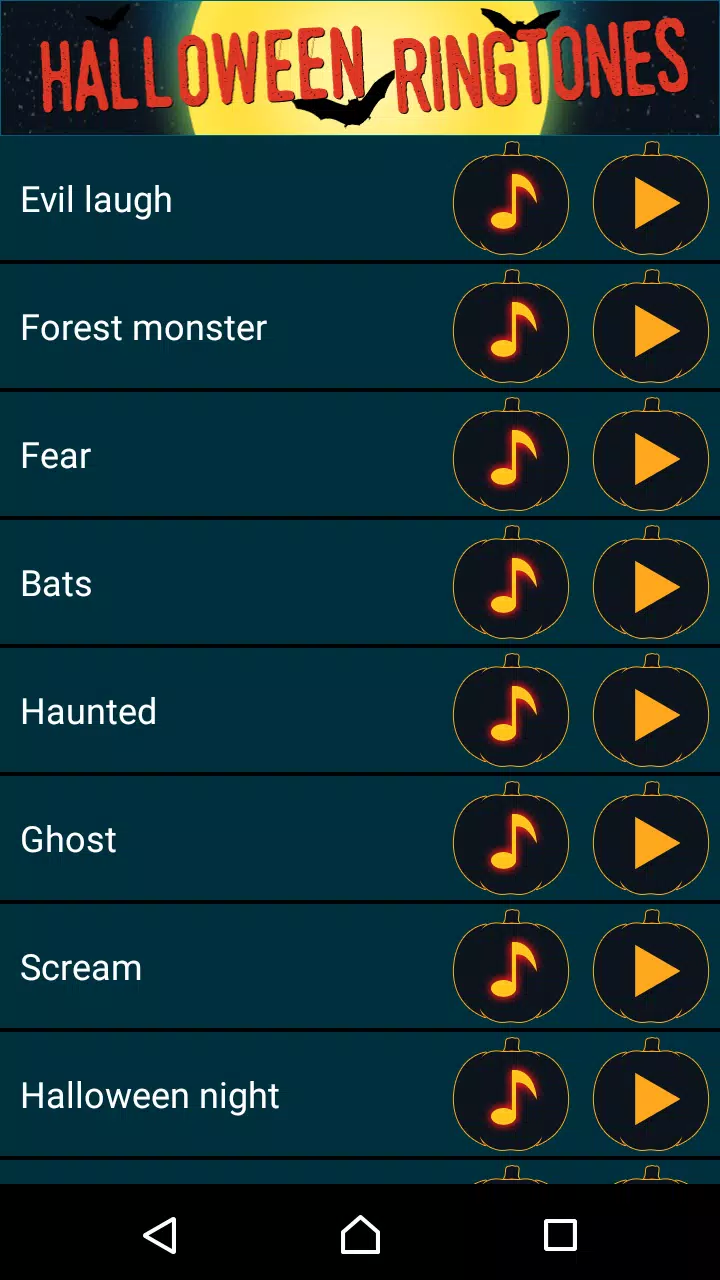 Descarga de APK de Tonos de Llamada de Halloween - Sonidos de Terror para  Android