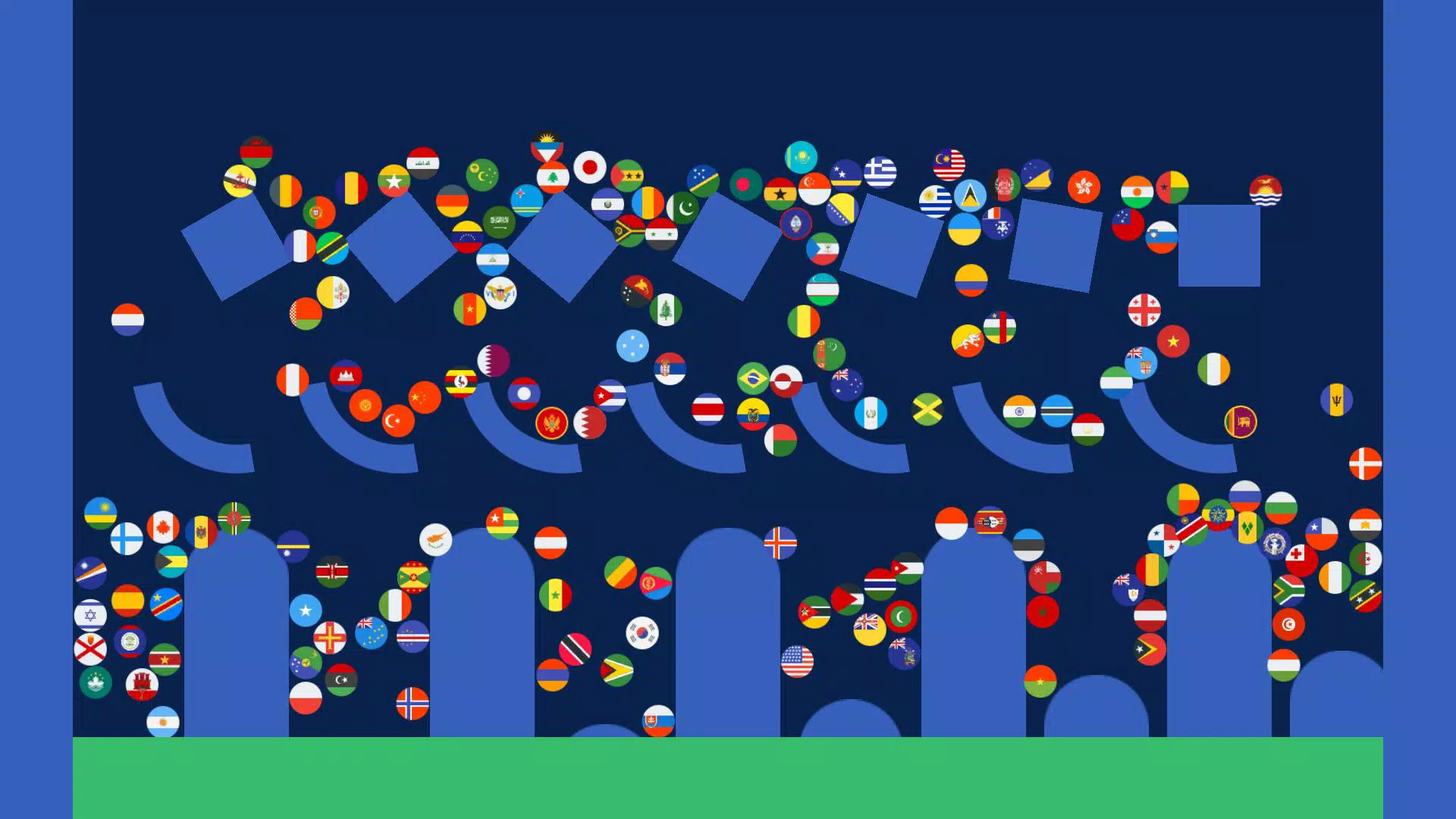 Country Marble Race Stream Run