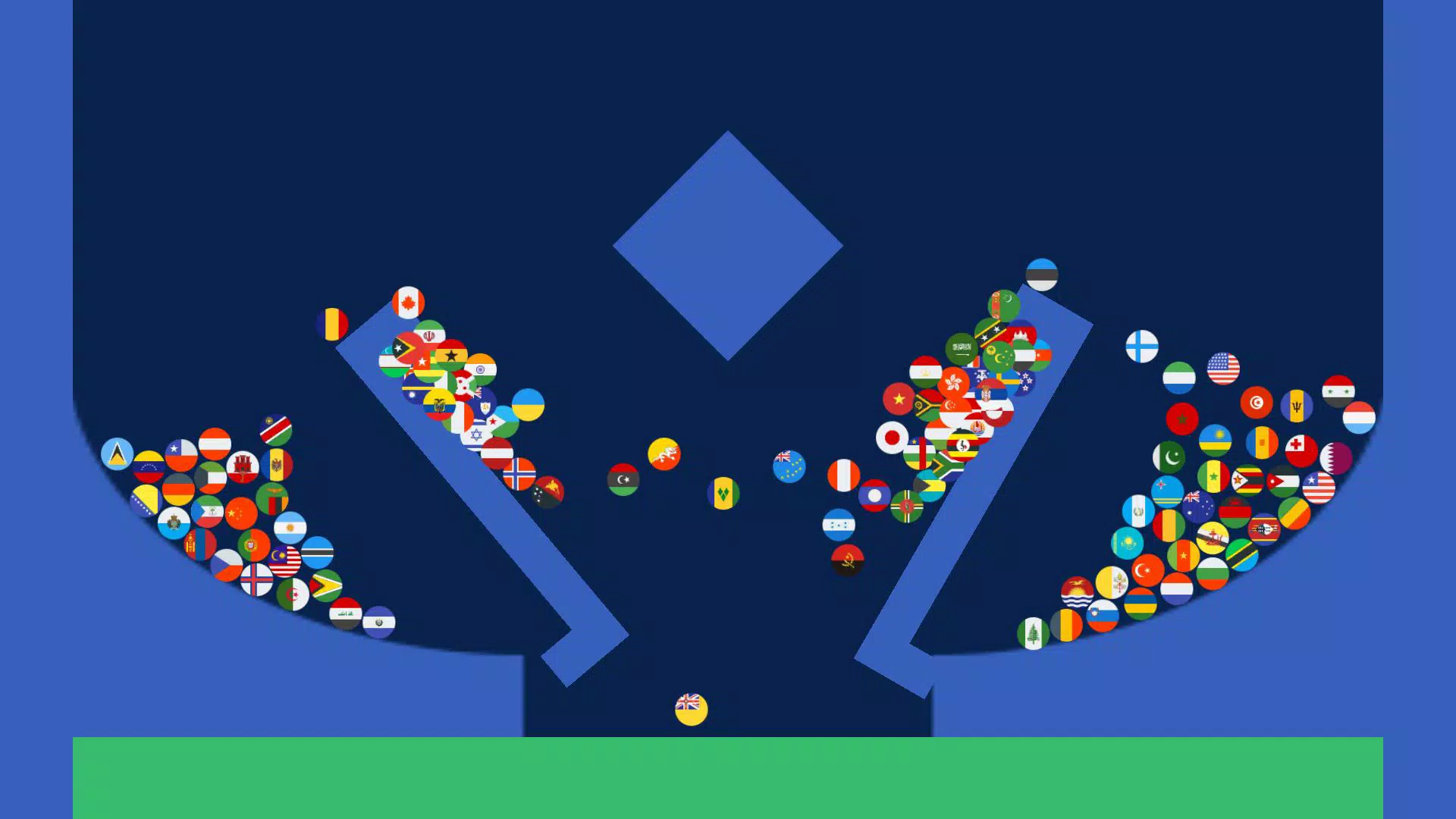 Country Marble Race Stream Run