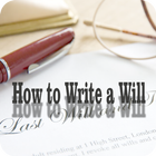 How to Write a Will.-icoon
