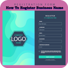 آیکون‌ How To Register Business Name.