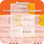 Resume With Cover Letter Template ícone