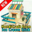 ”New! Craft ideas from ice cream sticks