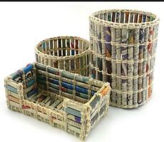 Handicraft ideas from used paper Screenshot 1