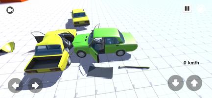 Poster Car Damage Simulator 2