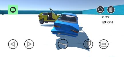 Car Damage Simulator 3D-poster