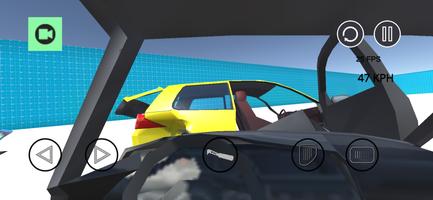 Car Damage Simulator 3D capture d'écran 1