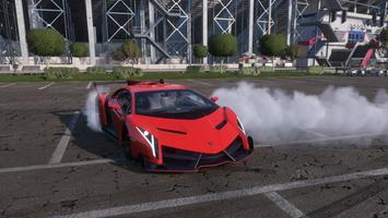 Supercar Lambo Veneno Drift captura de pantalla 2