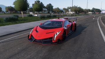 Supercar Lambo Veneno Drift captura de pantalla 3