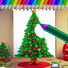 Christmas Magic Tree Coloring icon