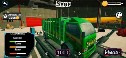 1 Schermata Real Indian Truck Park Driving