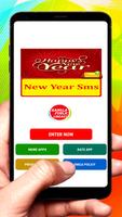 Happy New Year SMS Message Cartaz