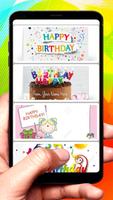 Happy Birthday Greeting Card Ekran Görüntüsü 1