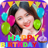 Happy Birthday Photo Frames & Background, Text 圖標 Happy Birthday Photo Frames & Background, Text 圖標