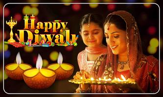 Happy Diwali Photo Frames Editor imagem de tela 1