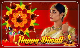 Happy Diwali Photo Frames Editor imagem de tela 3