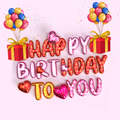 Happy Birthday Stickers