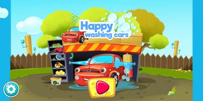 Happy Washing Cars Game โปสเตอร์