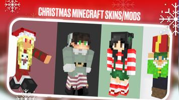 Christmas Minecraft Skins/Mods Plakat