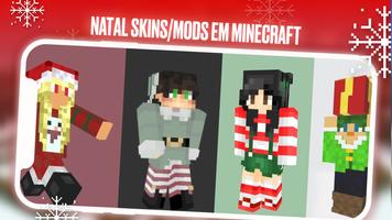 Natal Skins/Mods em Minecraft Cartaz