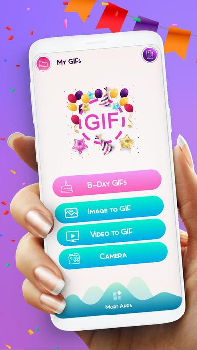 Happy Birthday Gif Maker for Android - APK Download