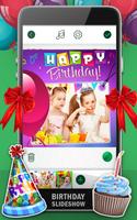 Happy Birthday Slideshow Maker syot layar 1