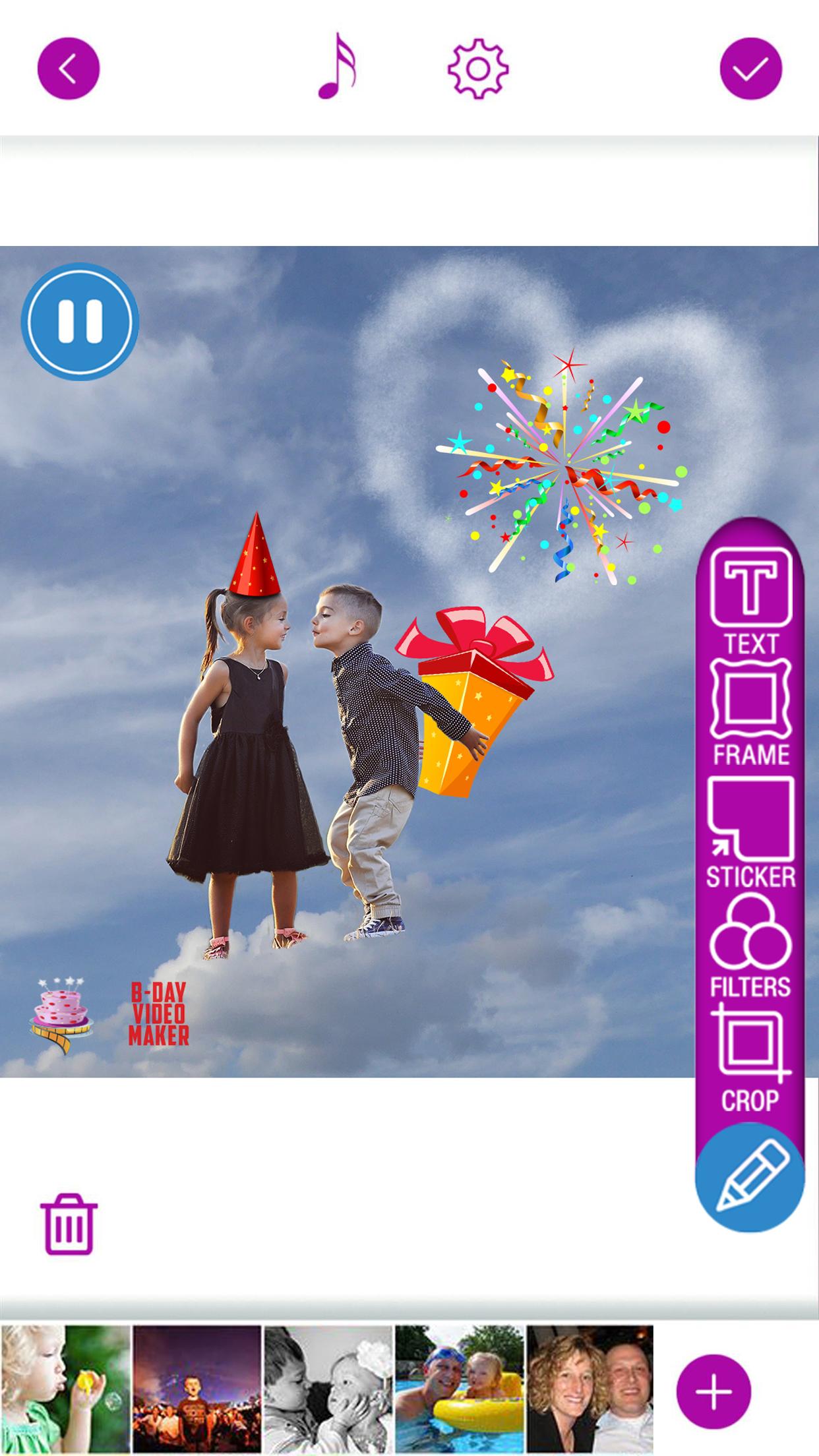 Video Joyeux Anniversaire Montage Photo Musique Pour Android Telechargez L Apk