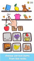 Shopping List: Memory Game Poster