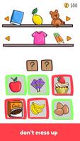 Shopping List: Memory Game captura de pantalla 2