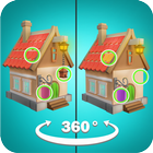 Spot the Difference 3D Puzzle أيقونة