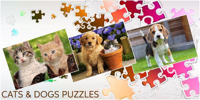 Cats & Dogs Jigsaw Puzzles capture d'écran 3