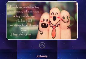 برنامه‌نما Happy New Year Greetings عکس از صفحه