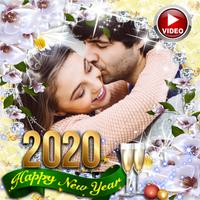 New Year video maker 2022 Cartaz
