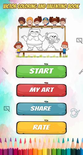 Victor Coloring And Valentino Book For Android Apk Download